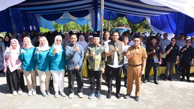 Anggota DPR RI H Sahidin Bersama Kemenkes Sosialisasikan Germas di Bangkinang Kota