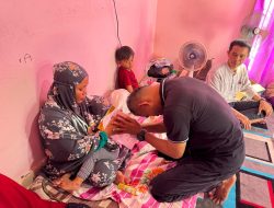 Kapolres Kampar Berbelah Sungkawa, Beri Bantuan dan Janji Mitigasi Usai Kecelakaan Kerja di PKS PTPN IV