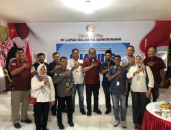 PWI Kampar Silaturrahmi dan Audiensi dengan Kalapas Kelas IIA Bangkinang