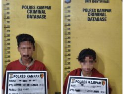 Pencurian di Toko Perhiasan Bangkinang Terungkap, Dua Pelaku Ditangkap Polisi