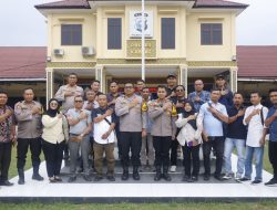 Gandeng Awak Media, Kapolres Kampar Ajak Ciptakan Kamtibmas yang Kondusif