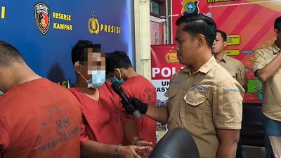 Polres Kampar Hadirkan Tiga Pelaku, Dua Spesialis Curat dan Satu Cabul