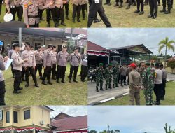 Apel Kompi dan Patroli Skala Besar Ditingkatkan, Keamanan Masyarakat Jadi Prioritas. Polres Kampar Siaga Penuh