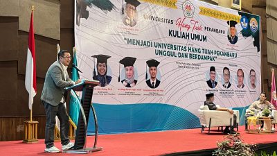 Beri Materi Kuliah Umum di UHTP, Ketua PWI Riau Paparkan ini