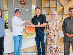 Dekan FIKH Universitas Hang Tuah Pekanbaru Sambangi PWI Riau, Tindak Lanjuti Mou