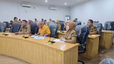 Plt Camat Kuok Hadiri RDP dengan Pansus II DPRD Kampar Bersama 9 Camat Lainnya