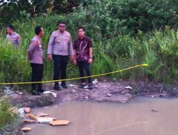 Awalnya Disangka Galian C, Ternyata Korban Tenggelam di Salah Satu Kolam Milik Masyarakat Setempat