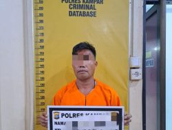 Ayah Tiri Diamankan Polres Kampar, Baca Penyebabnya