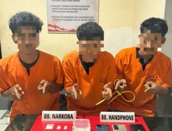 3 Pelaku Dibekuk Sat Narkoba Polres Kampar di PT Pokphand, Sejumlah Paket Sabu Diamankan