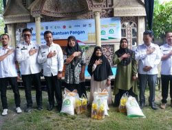 Penyaluran Bantuan Pangan dari Pemerintah Kepada Masyarakat Desa Pulau Lawas