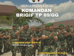 Yonif TP 898/PC Dikunjungi Komandan Brigif. Ini Kata Danyonif TP 898/PC
