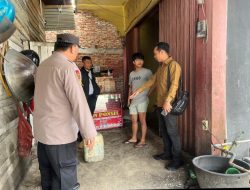 Tindak Lanjuti Dugaan Penimbunan BBM, Kapolsek Perhentian Raja : Kami Akan Pantau Terus Kemungkinan yang Ada