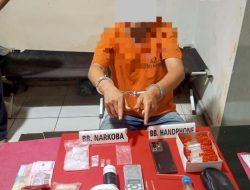 Satnarkoba Polres Kampar Berhasil Tangkap Pelaku Narkoba dan Amankan 62.46 Gram Sabu-sabu
