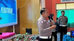 Police Goes SMA N 1 Kampar Timur, Tanamkan Budaya Tertib Lalu Lintas dan Peduli Lingkungan
