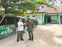 Jalin Silaturahmi, Bangun Komunikasi GM Distrik 5 APN Kunjungi MA Batalyon TP 898/PC