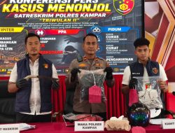 Wakapolres Kampar Sampaikan Capaian Pengungkapan Tindak Pidana Selama Juli 2026